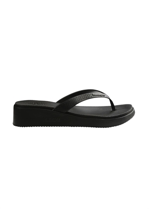 Hav. High platform sandal Black Havaianas